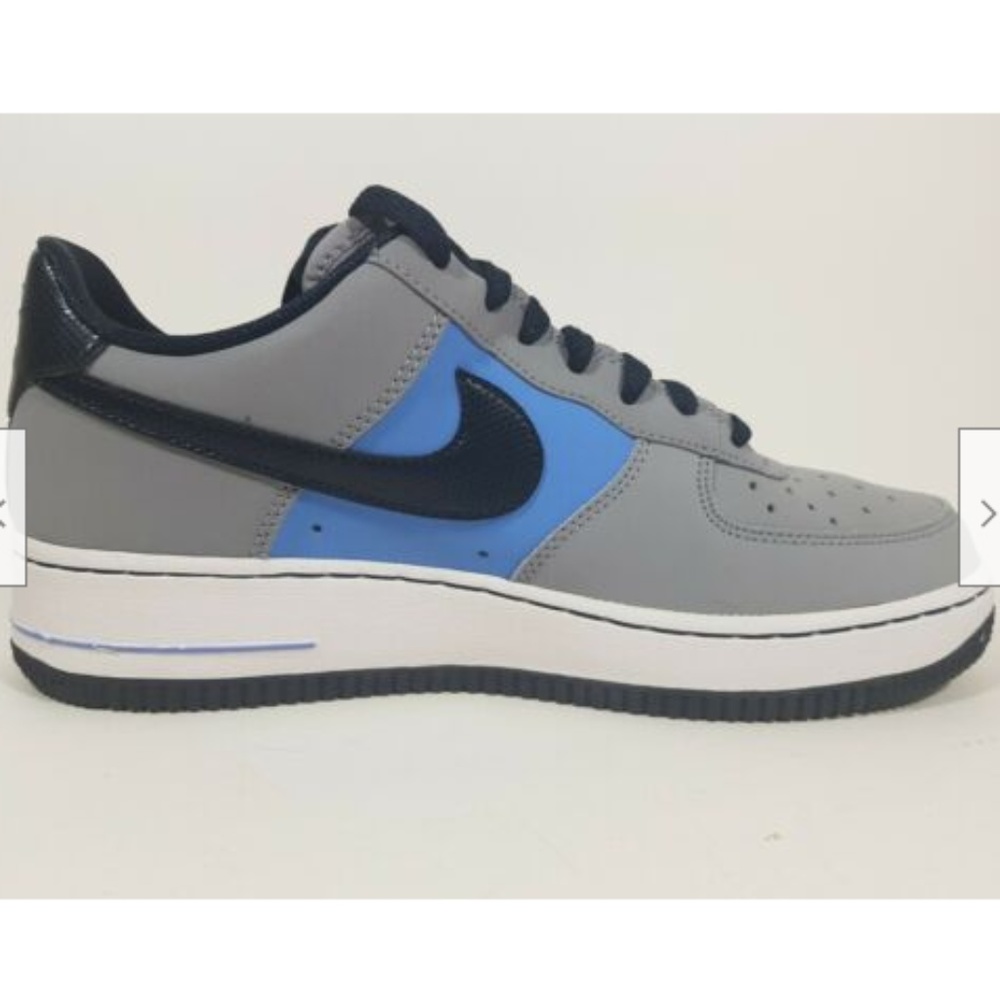 NIKE AIR FORCE 1 GS LOW BASKETBALL BOYS SHOES - Picture 2 of 8
